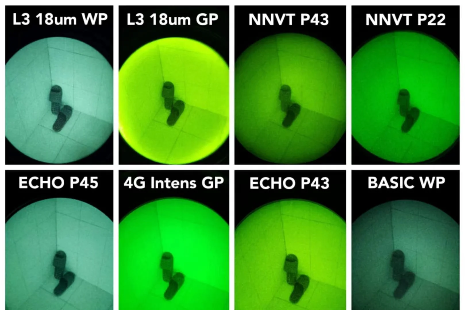 Uv Image Intensifier Tube Image For Night Vision Monocular Binoculars