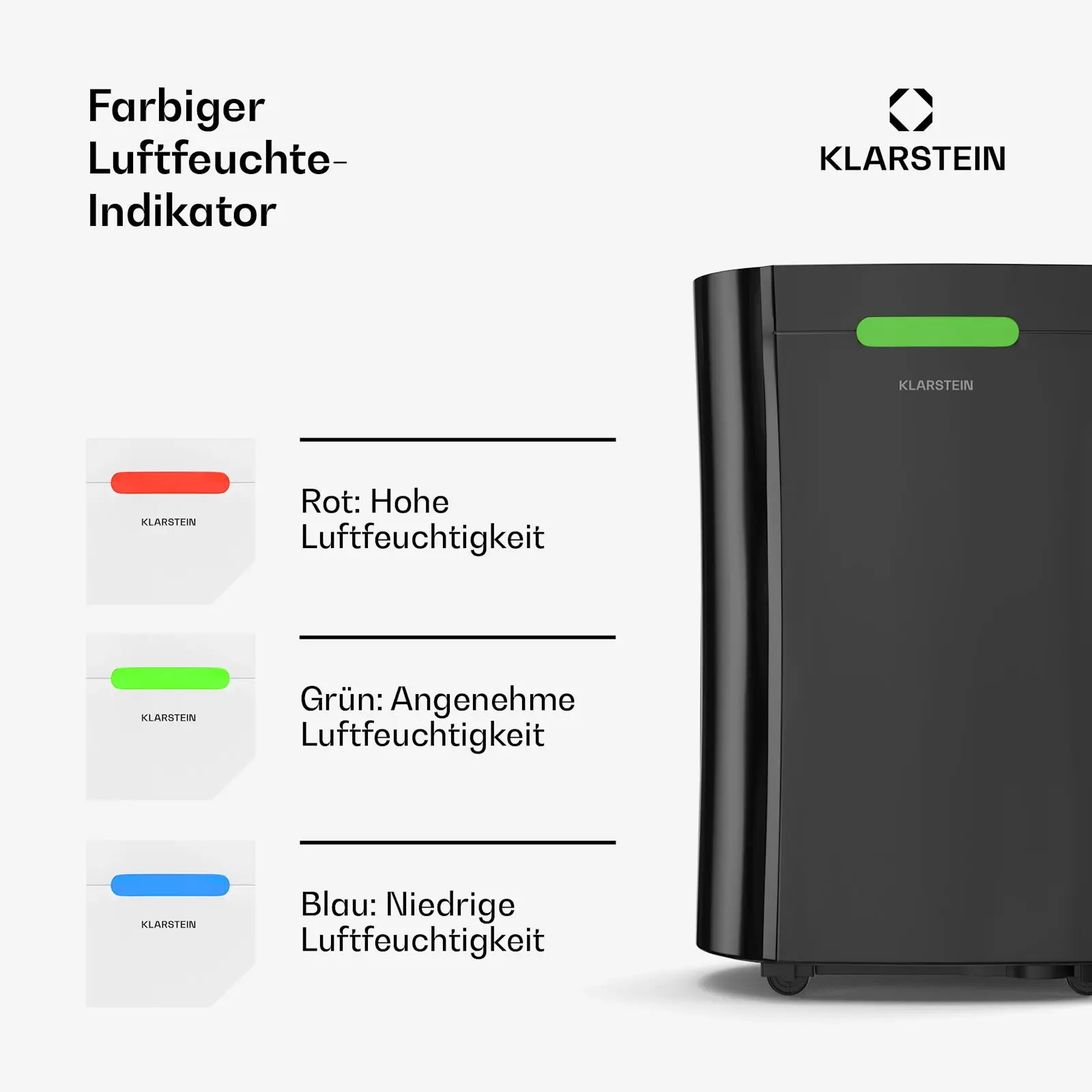 Dehumidifier, 12L, Portable, 15-18, m2 - detail 8