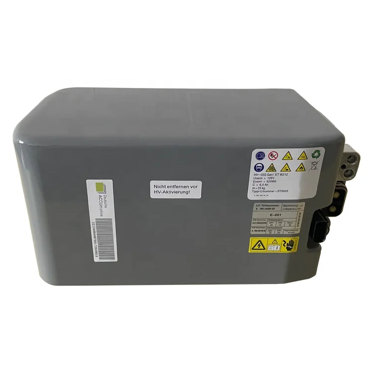 Used Replacement Cell Refurbished Lithium Ion Battery for Mercedes-Benz E Class E300 W212 Battery