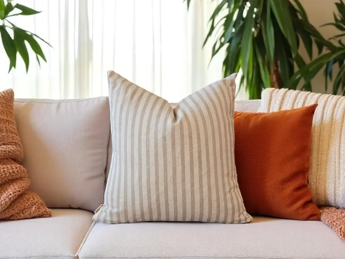 Fodere per cuscini in lino intrecciato per casa, hotel e ospedale - Cuscini decorativi per il sonno su misura_voghion.com