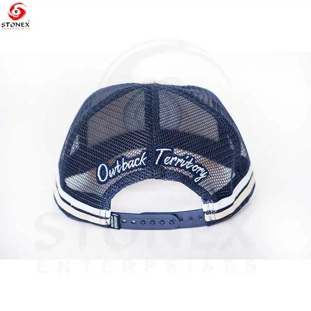 Unisex Fashion Wear Hip-Hop Cotton Mesh Breathable Waterproof Adjustable Trucker Caps for Women and Men