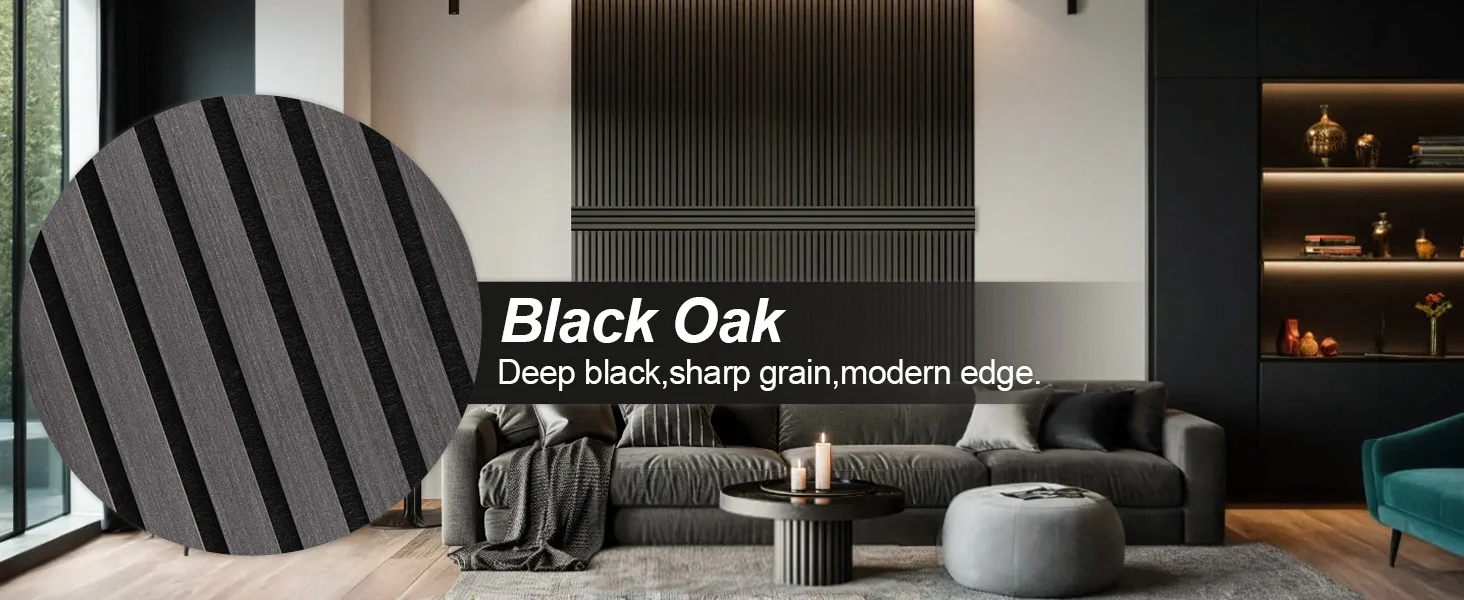 Yuan Yuan Modern Acoustic Teak Wood Slat Wall Panels 47.2x23.6 Inch Panels for Home Hotel Apartment Hospital details