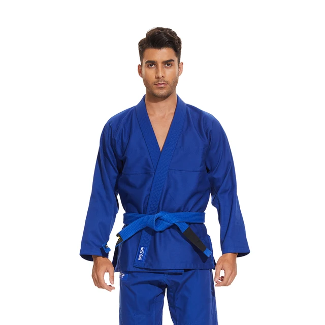 China wholesale Custom Logo 450 gsm pearle weave 100% cotton Brazilian Jiu Jitsu Gi uniform for adults