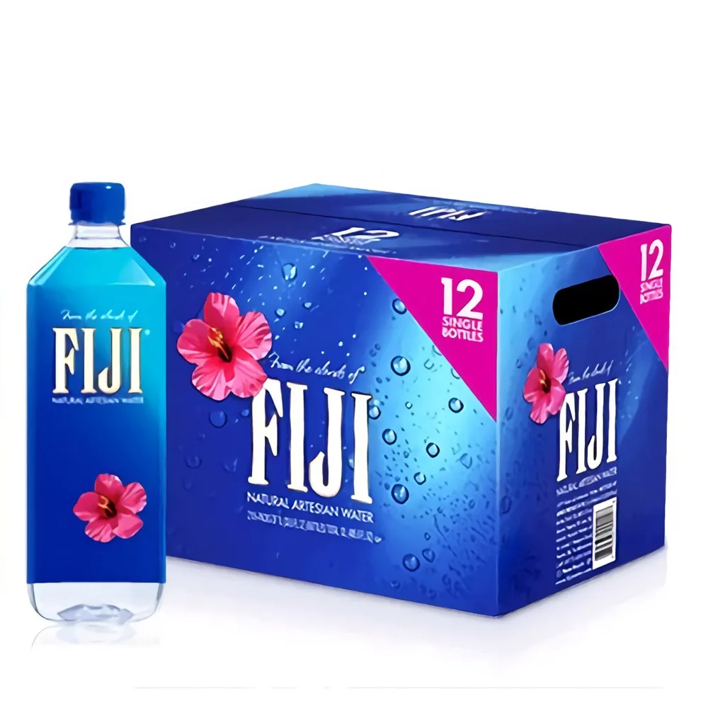 Вода 24. Минеральная вода Fiji 1л.. (Fiji Water) 0,33 л. Fiji / Фиджи 1 л. (12 шт). Бутылка Fiji.