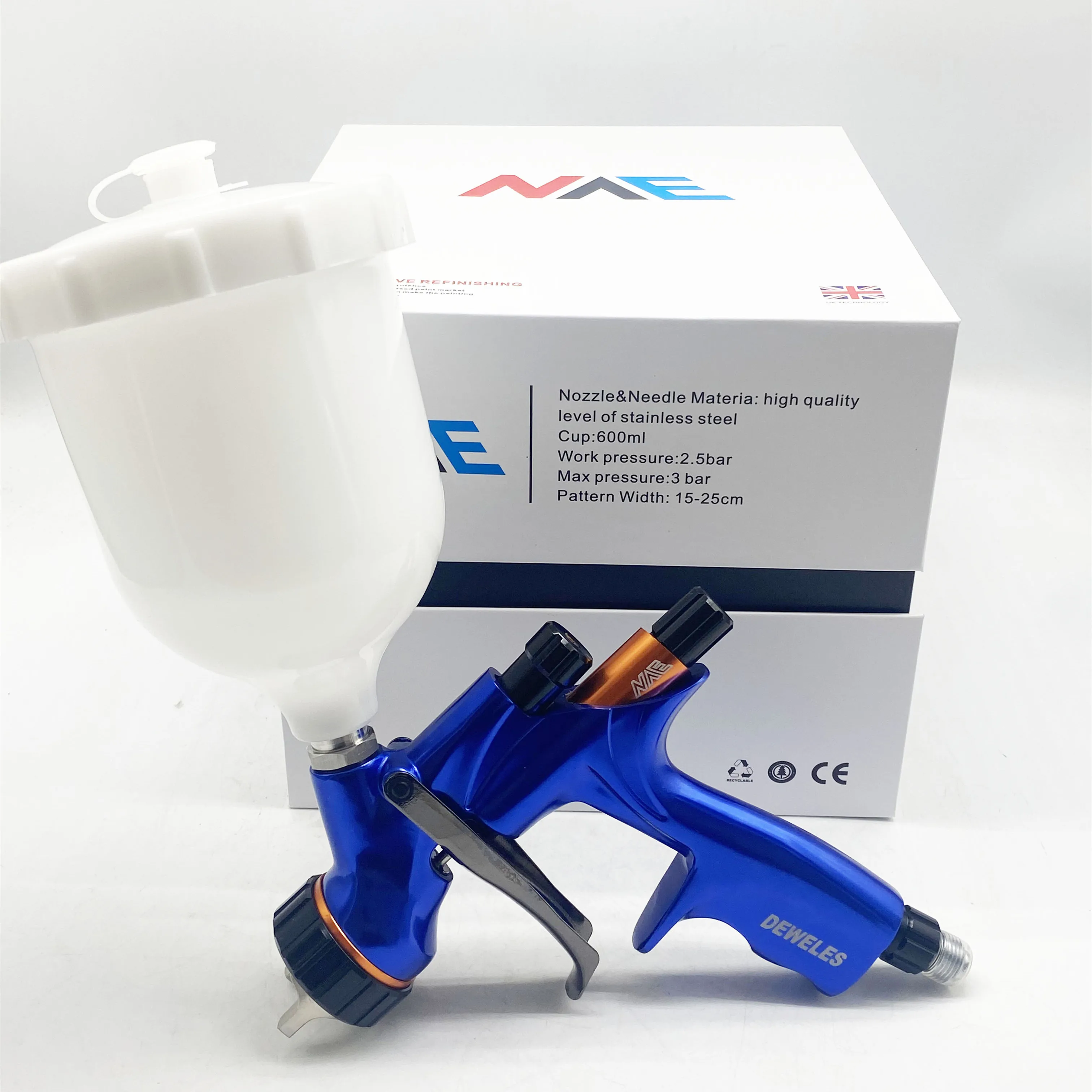 Aluminum Airbrush Nve Waterbased Paint Airbrush Varnish High