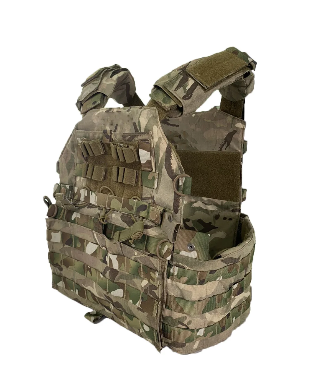 Custom Tactical Vest Plate Carrier Tactical Vest Polyester 1000d Camo