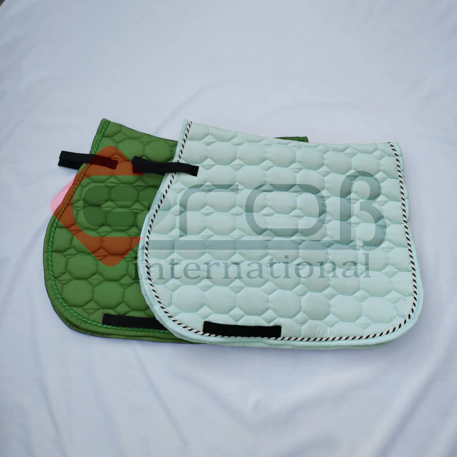 Customised Design English Saddle Pads Horse Riding Dressage Crystal ...