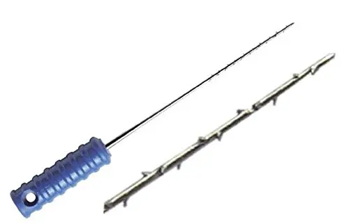Vis à Broche Canalaire En Fibre De Verre Dentaire, Diamètres 1.0-1.8 Mm, Longueur 17-18 Mm, Avec 4 Fraises - Neuf