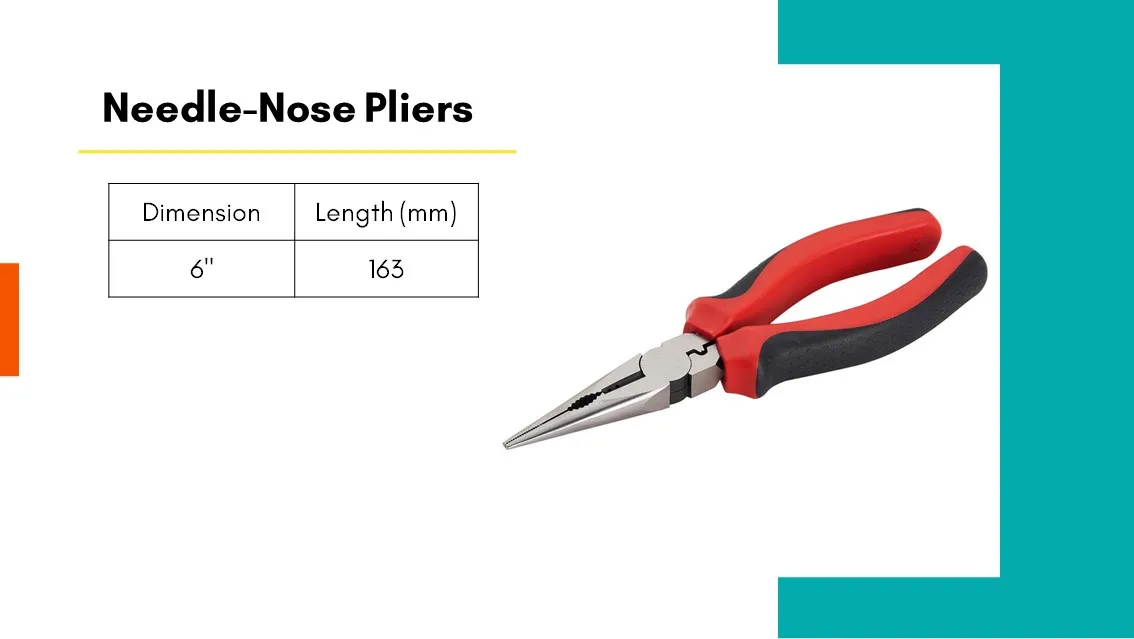 6 Inch Long Nose Needle Nose Pliers Buy Needle Nose Pliers,Long Nose