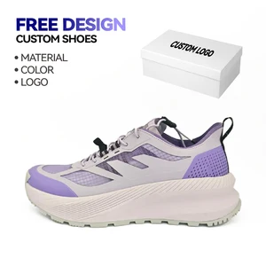 High Quality Women's Fast Lacing Fitness Walking Shoes Breathable Outdoor Exercise Shoes for Autumn Season