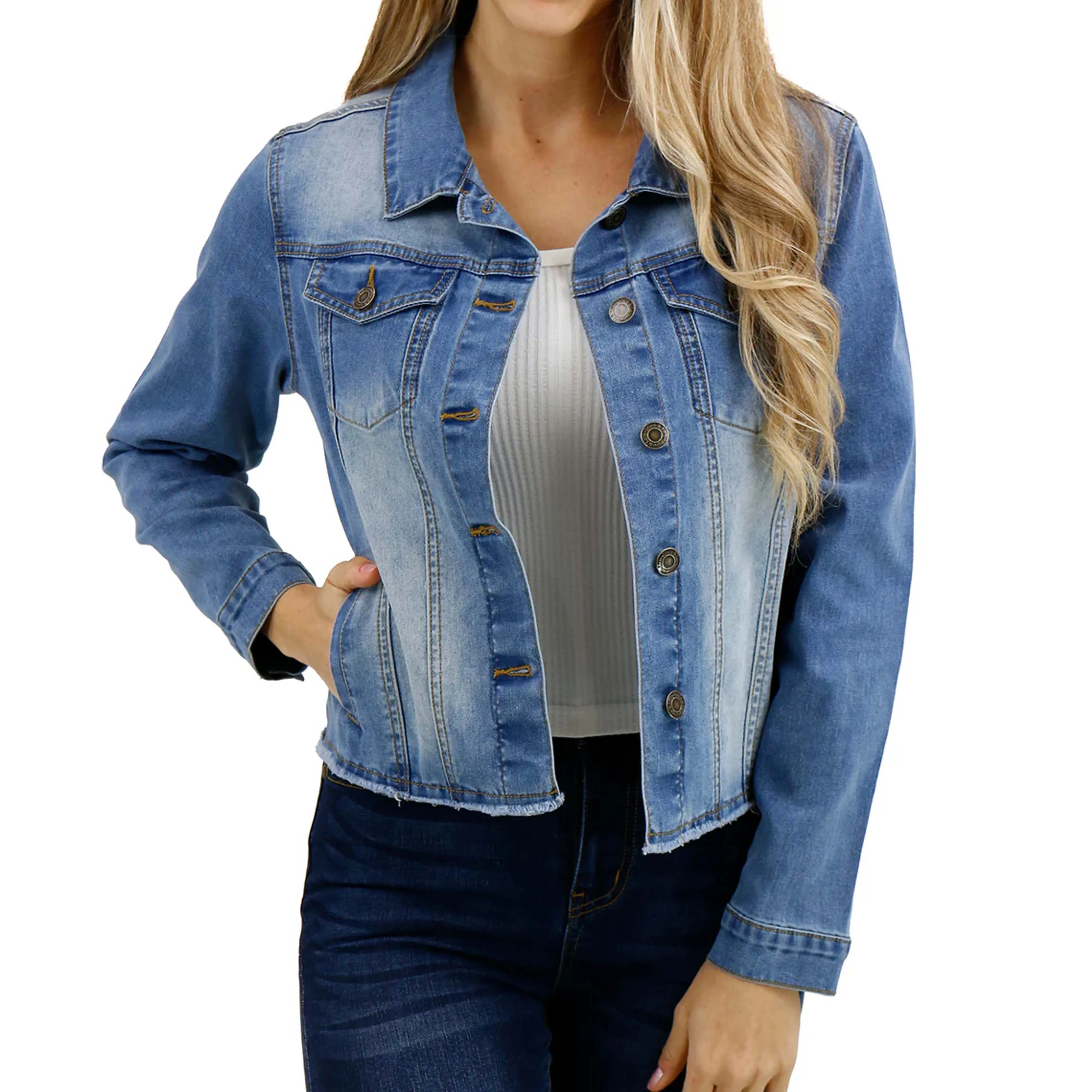 Womens Denim Buy Jean Jackets In Bulk 2025 Wholesale Custom Made