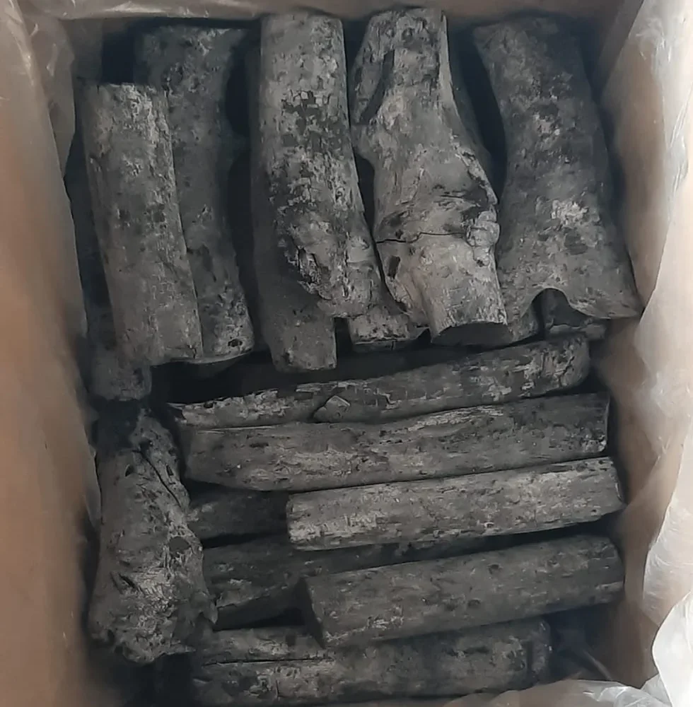 Black Charcoal From Natural Eucalyptus Wood 100 Black Charcoal For Restaurant High Quality Long