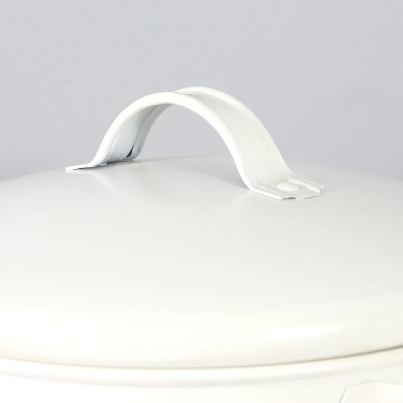 Factory Direct Sale Galvanized Iron Airtight Cat Food Storage Container Support Custom Waterproof Round Metal Dog Food Storage