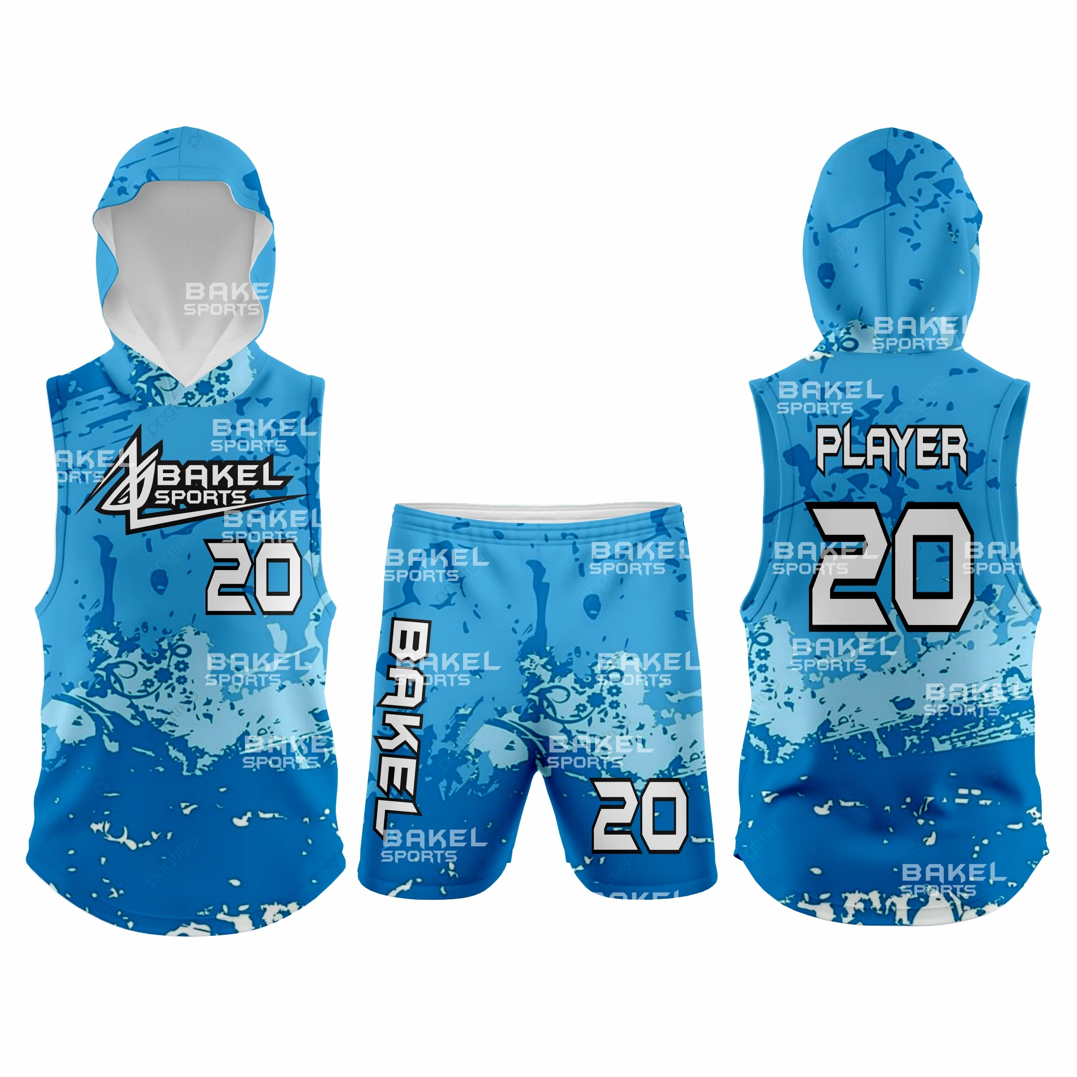 Flag Football Uniforms / 7on7 Football Uniform Custom Design Fully Sublimated Uniform Set Hoodies and Compression Short
