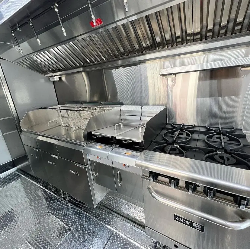 Standard Food Truck Mobile Fast Food Cart Trailer Australia Customised