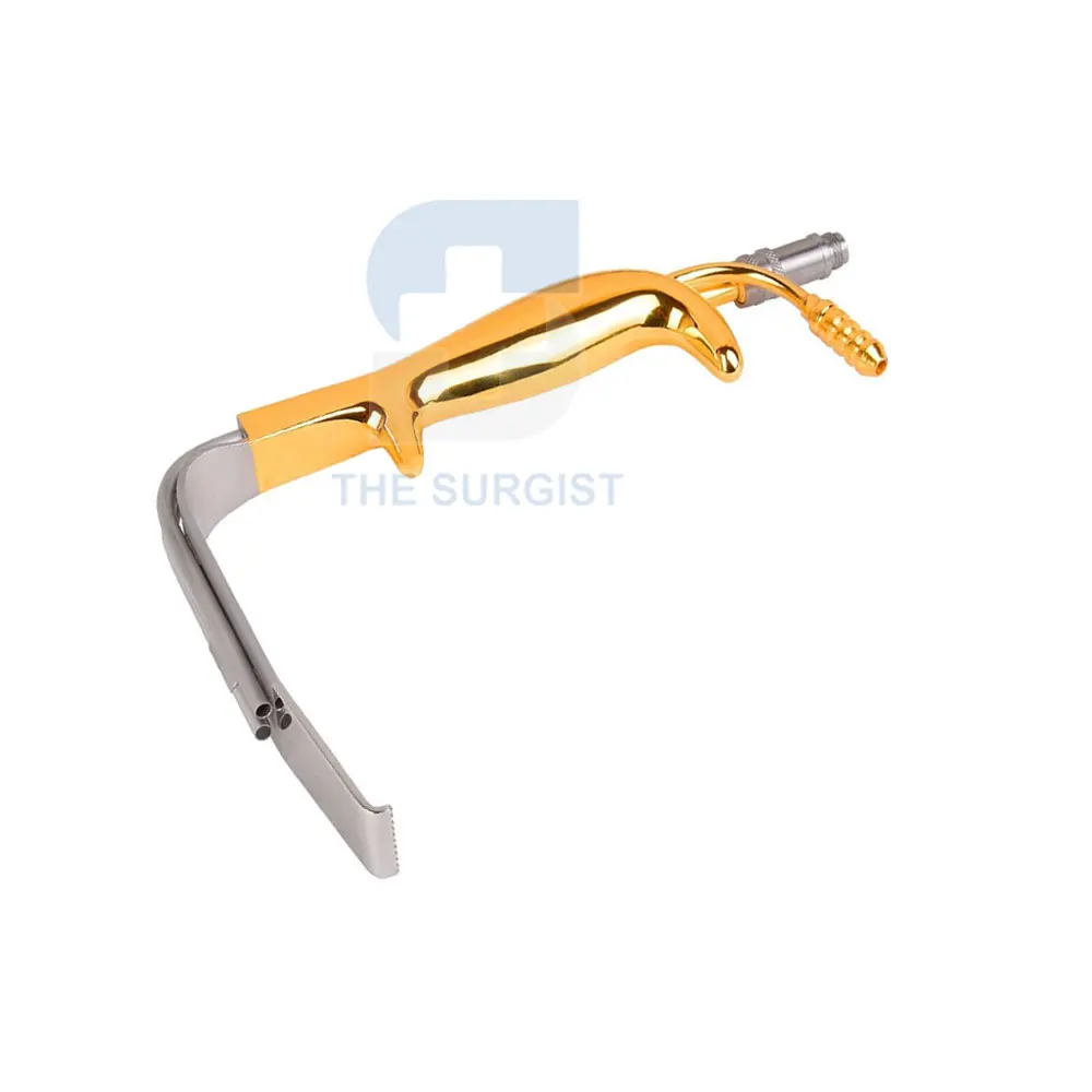 3675 Instrument Tebbetts Breast Retractor Precision Curved Stainless Steel Reusable ...
