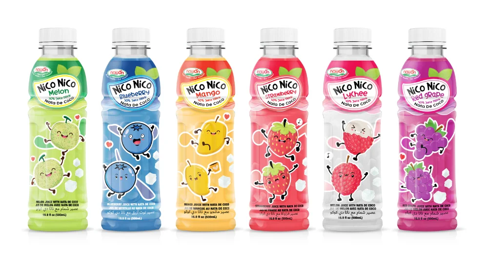 Nico Juice Drink With Nata De Coco Mango Flavor Not From Concentrate ...