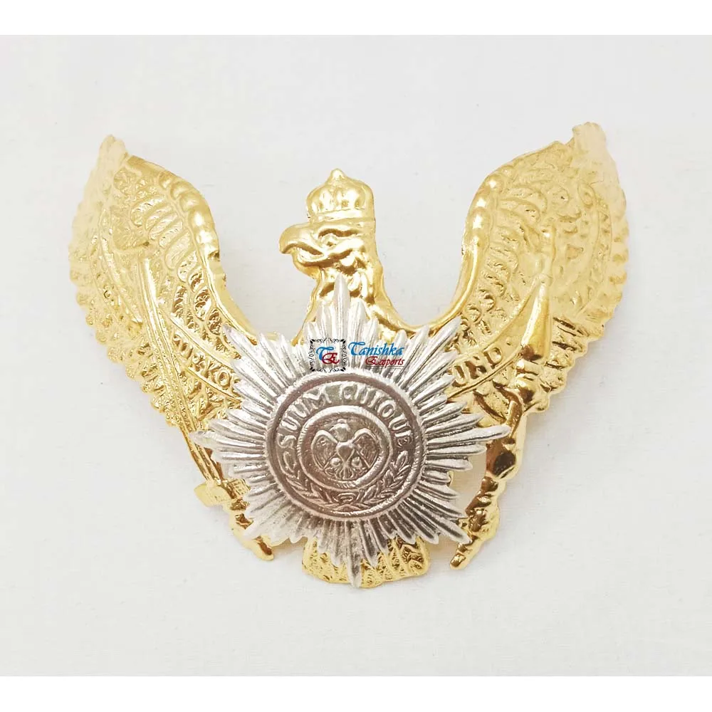 Collectible German Eagle Badge Prussian Pickelhaube Leather Helmet ...