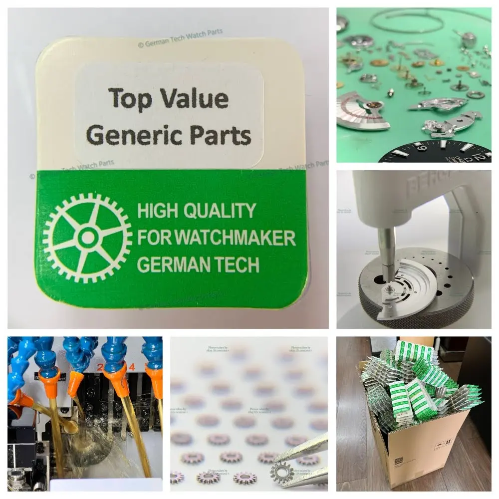 German Tech Watch Parts - Top Value High Quality Generic Watch Spare Parts and Repair Material for Watchmakers