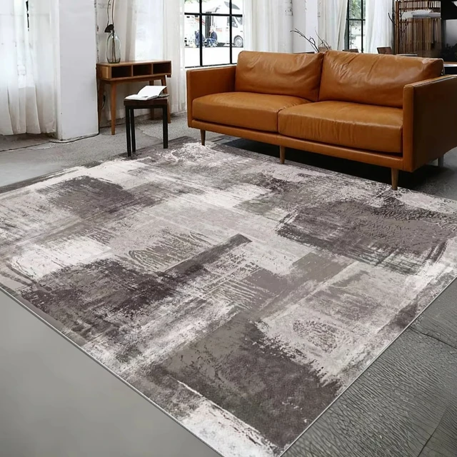 100% Polyester Velvet Rug Retro style Carpet Living Room Carpets Rugs Machine Made Large Size Soft Velvet Area Rugs