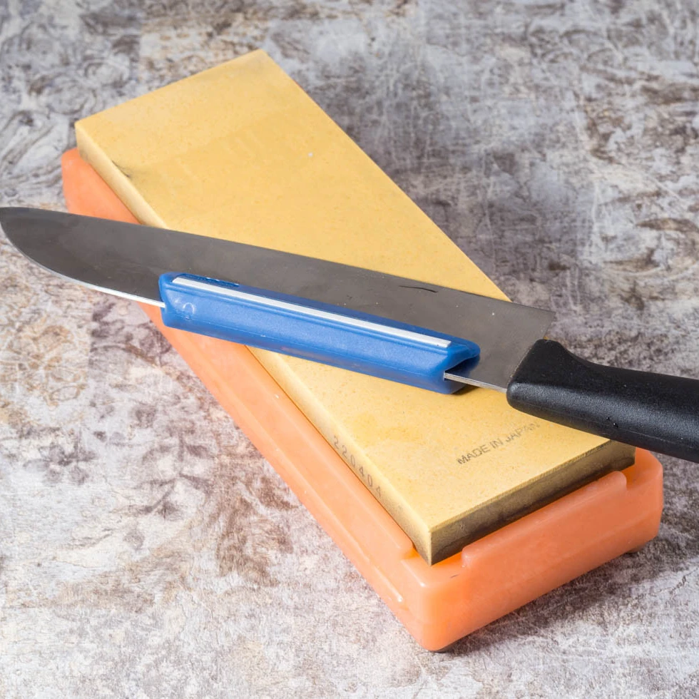 Kitchen Knife Sharpener Ceramic Angle Guide Clip Tool For Whetstone  Sharpening