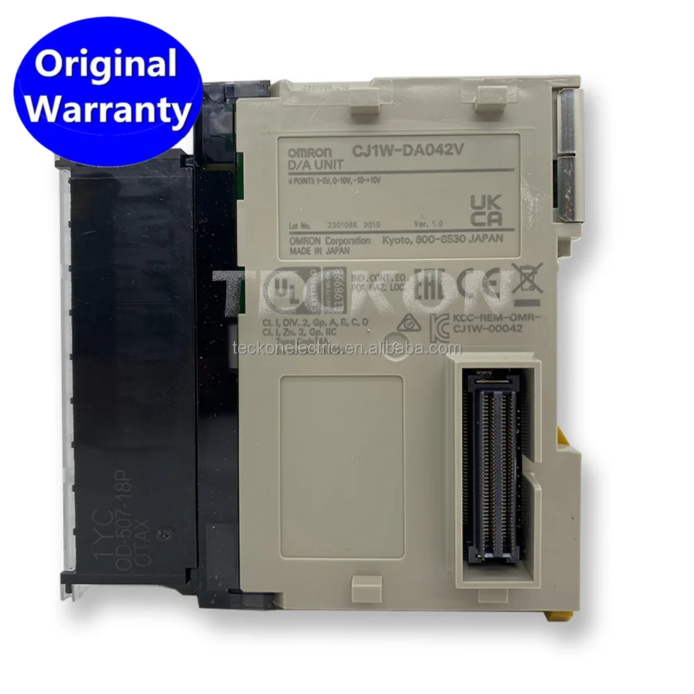 Nieuw Origineel CJ1W-DA042V CJ1W PLC Analoge Uitgangsmoduul DA042V Hoge Snelheidstype Speciale I/O Eenheden CJ CJ1W-DA042V Analoge Uitgang