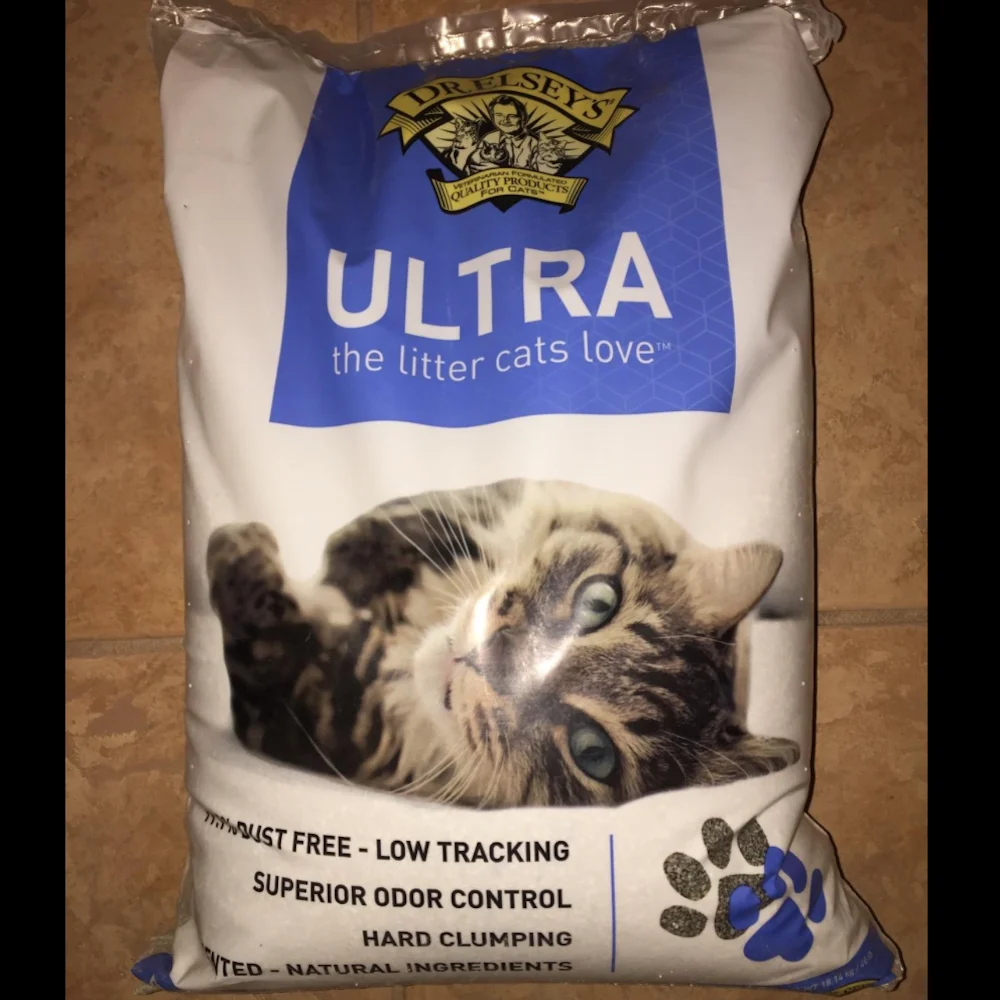 Clay Unscented Premium Clumping Cat Litter Ultra 99.9 Dustfree Low
