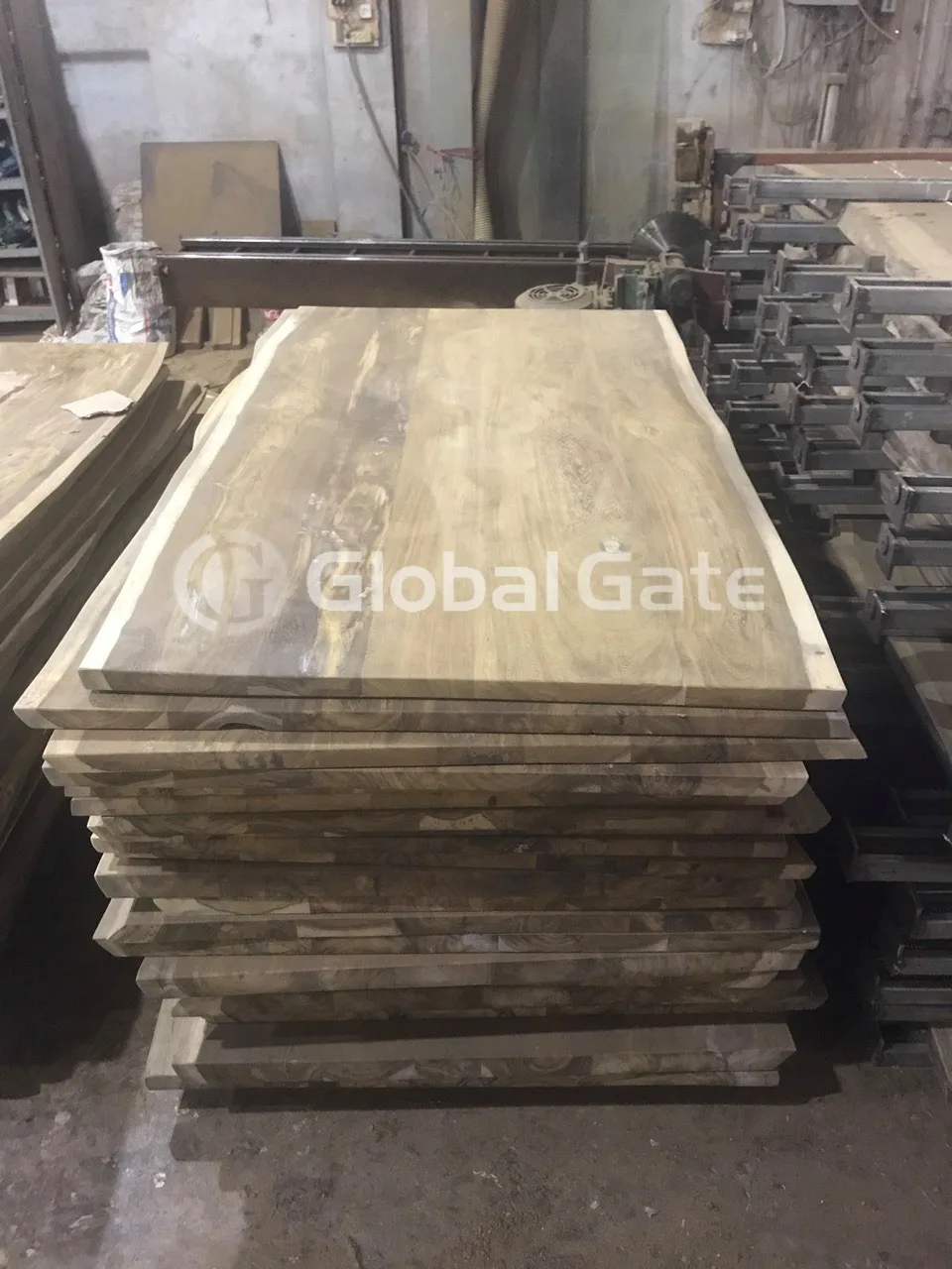 Wholesale Price Grade Ab Live Edge Acacia Solid Wood Slabs For Dining