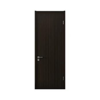 Simple design Black primer flush hardboard door for American market