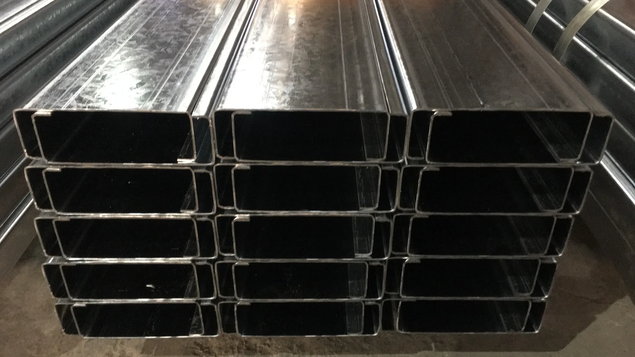 U- Channel Mild Steel Used C Purlins For Sale Galvanized Steel C ...