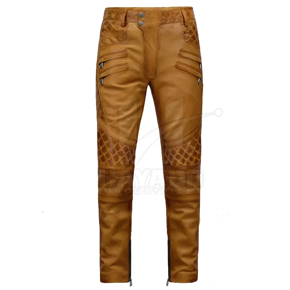 Latest Style Men Leather Pants For Sale Best Quality Men Leather Pants