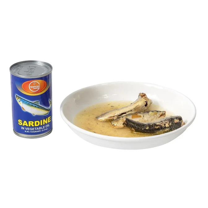 Sardines 125g Sardines In Tomato Sauce Or Vegetable Oil Canned Fish For
