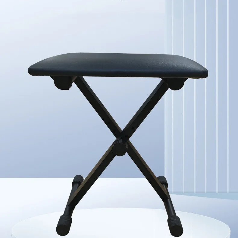 Piano Bench Factory 4 Gears Playing Electric Piano Guzheng Erhu Folding  Adjustable Piano Bench Keyboard Stool