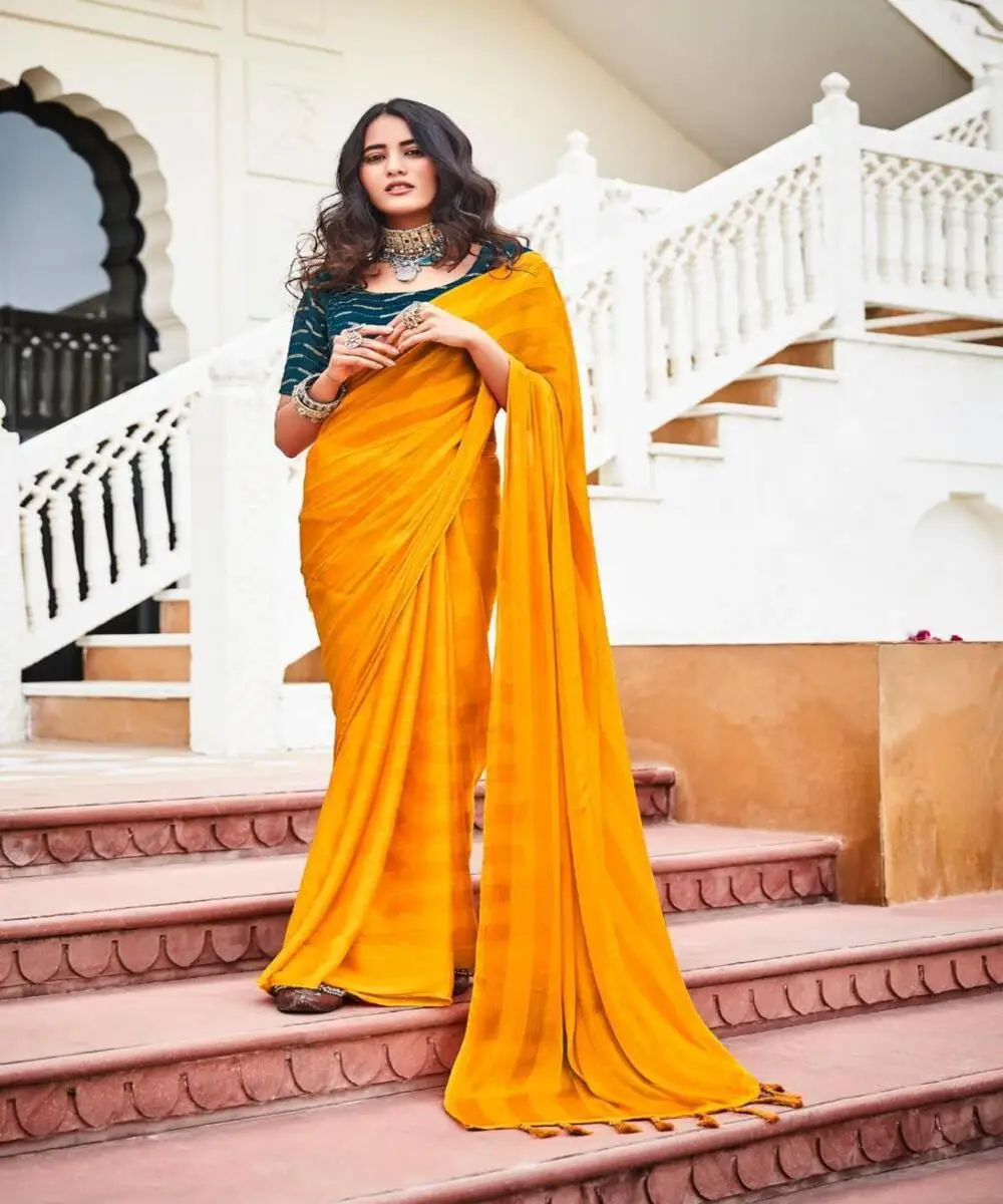 Buy Banarasi Saree For Women At Wholesale Price at Rs.1050/Piece in ratlam  offer by Kala Mandir Sarees