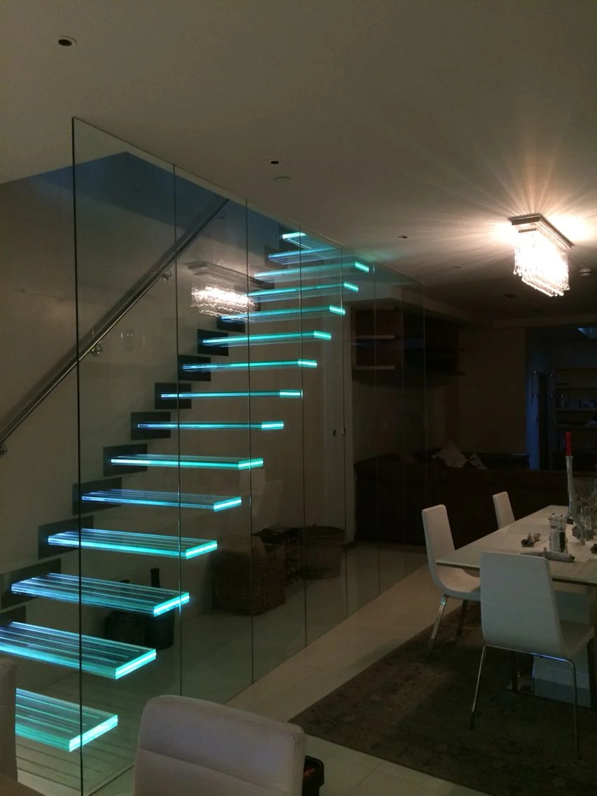 Pvb Tempered Laminated Glass Stair Treads Buy Glass Stair Treads