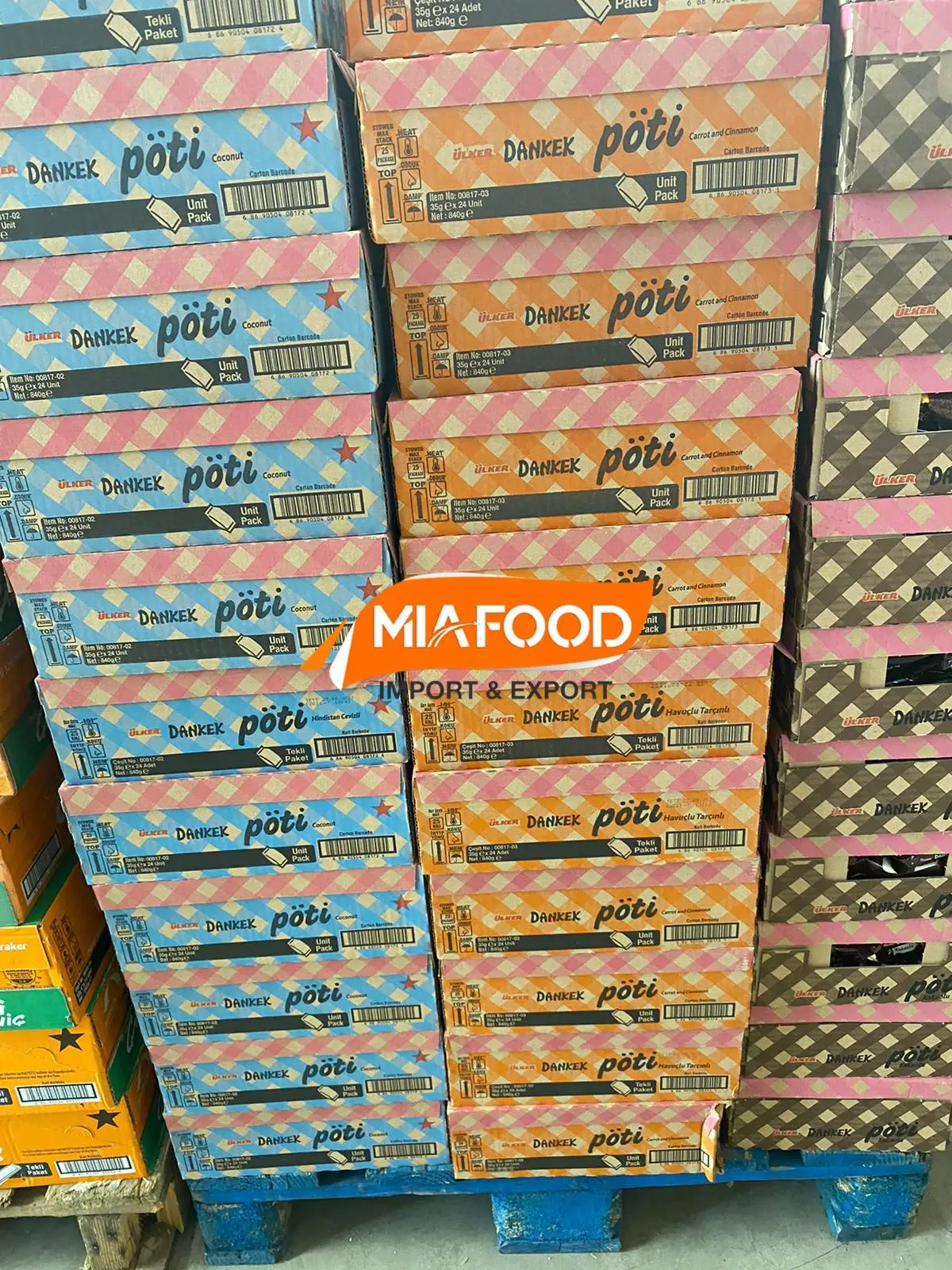 Кекс для маффинов Ulker danкет Poti с какао 35 г x 24 свежий запас и новая дата из