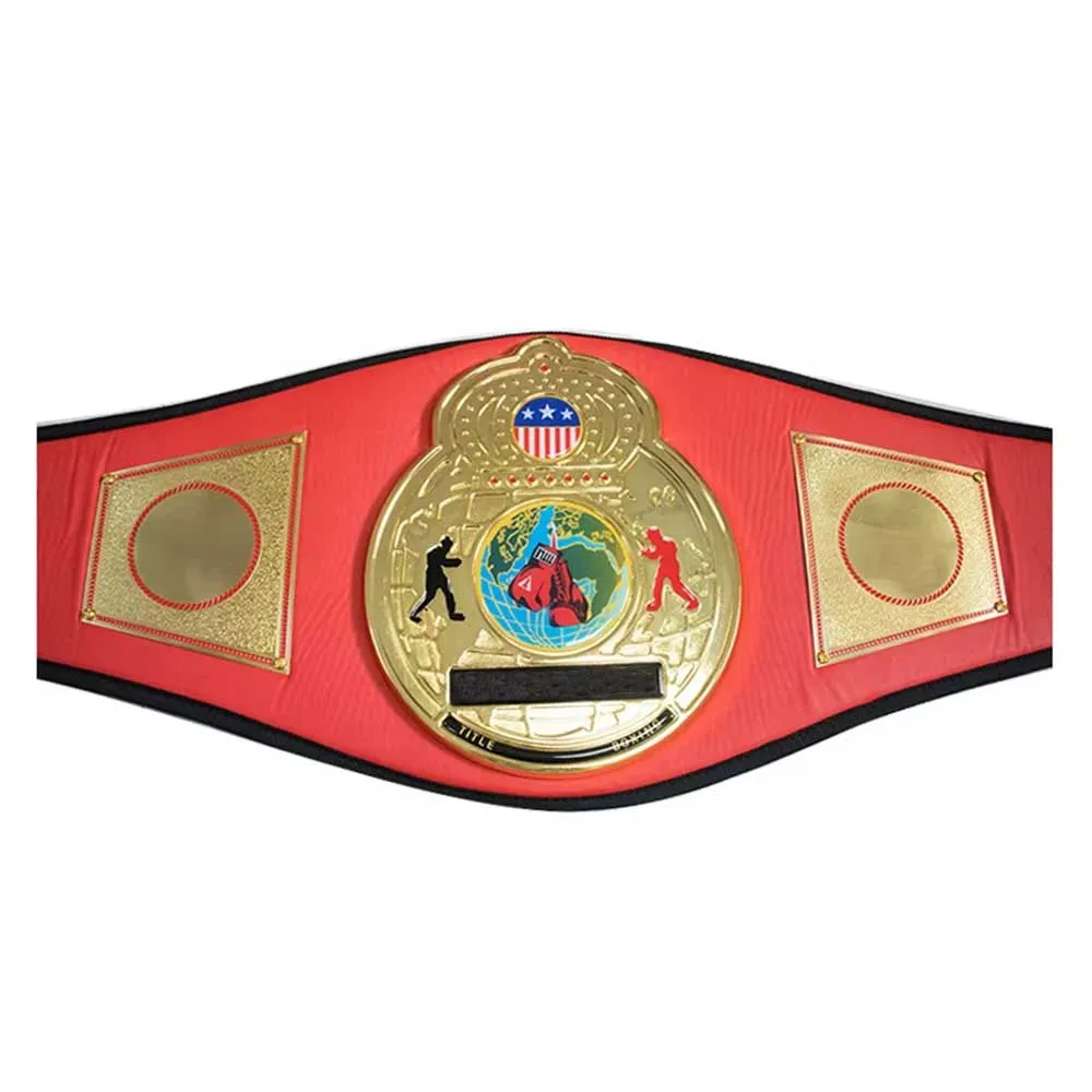 Custom Championship Belt Wbc Mma Boxing Special Event Genuine Leather