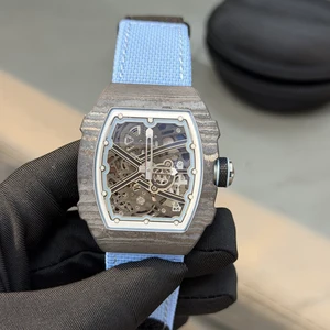 New Custom Highquality Carbon Fiber Business Fashion Trend Sports Men's Mechanical Watch Ultra-thin Automatic Luxury Brand Watch