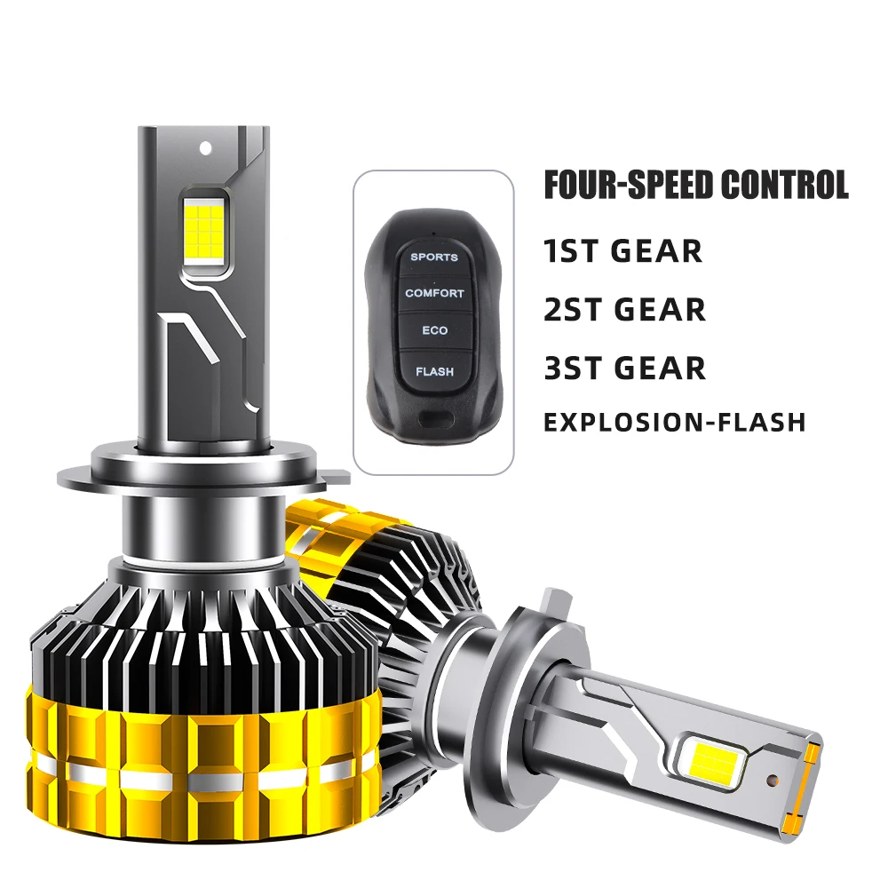 Faros Coche Colores Kelvin Juego De 2 Bombillas HID/Xenón Súper Brillantes - Compatibles Con 9006, 9005, H4, H7 Y Muchos Más Bombillas HID Brillantes