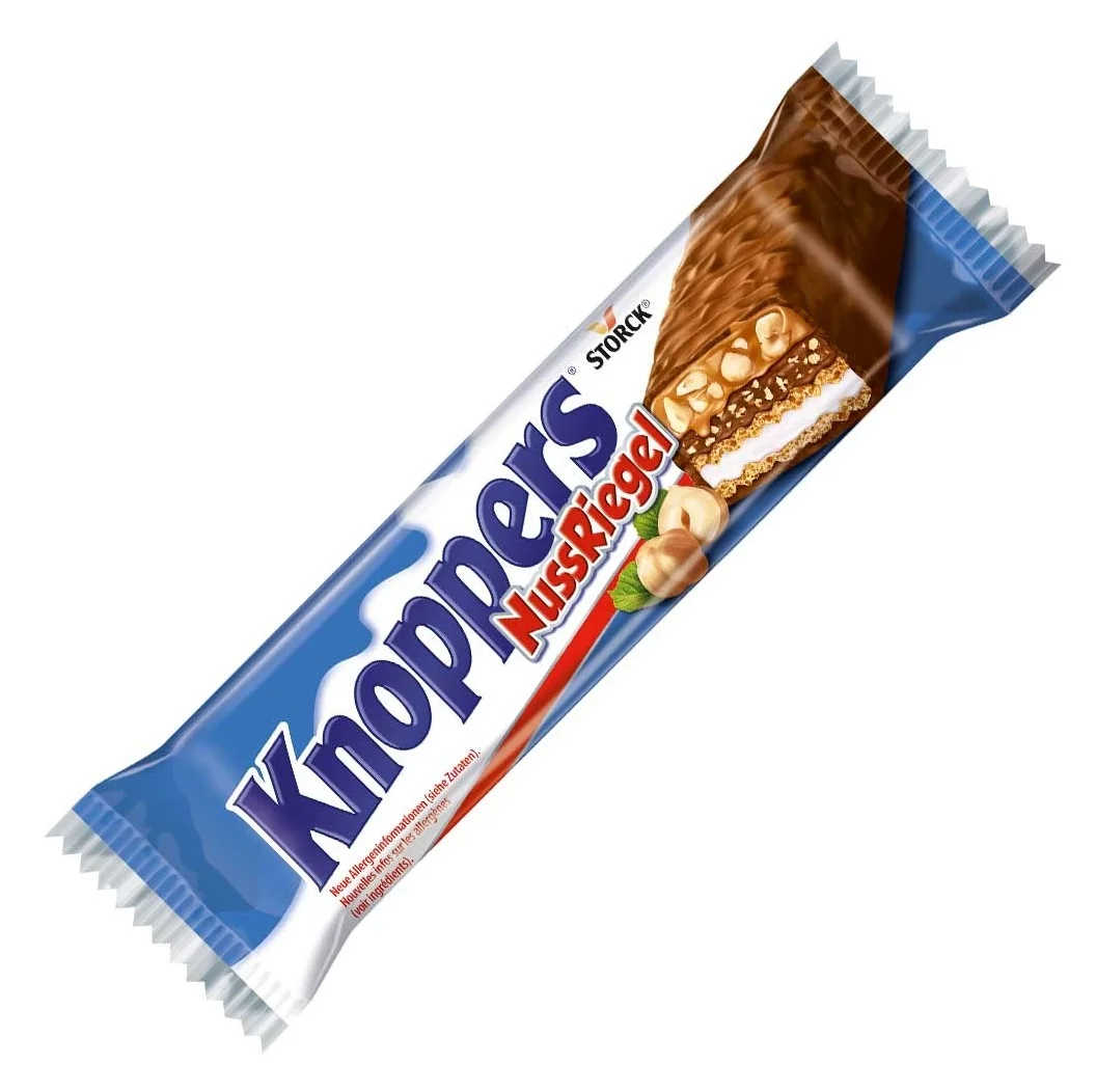 Knoppers Milk Chocolate Hazelnut Wafer Candy,Share Size 6 Pack,5.03oz ...