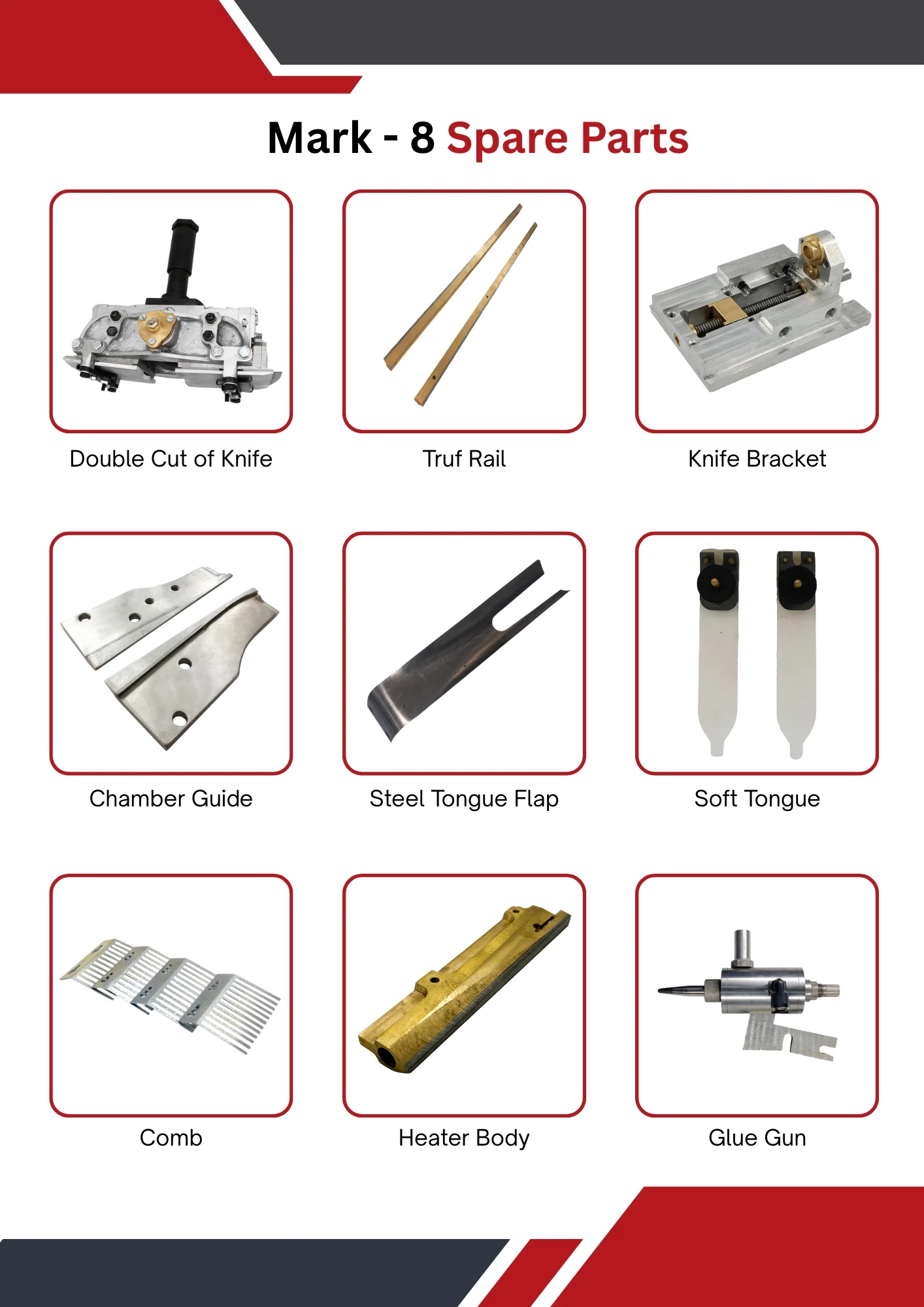 hauni cigarette machine spare parts Folder - Hauni Protos Spare Part for Cigarette Manufacturing Machine