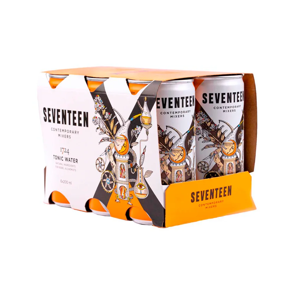 Seventeen Tonic Water Alu 6pk 24x20cl Buy Tonic,Mixer,Gin Tonic