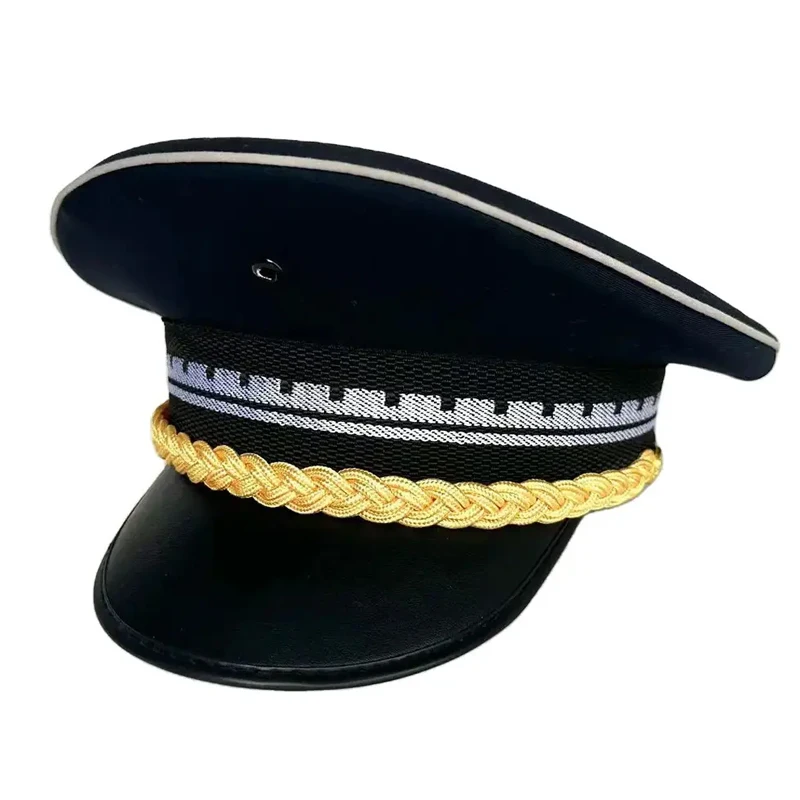 Factory Customized Peek Cap Officer Peek Cap Good Quality Captain Hat