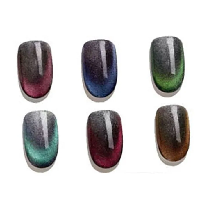 Оптовая продажа хорошее качество Гель-лак для ногтей 9D Cateye индивидуальная этикетка веганский Магнитный кошачий