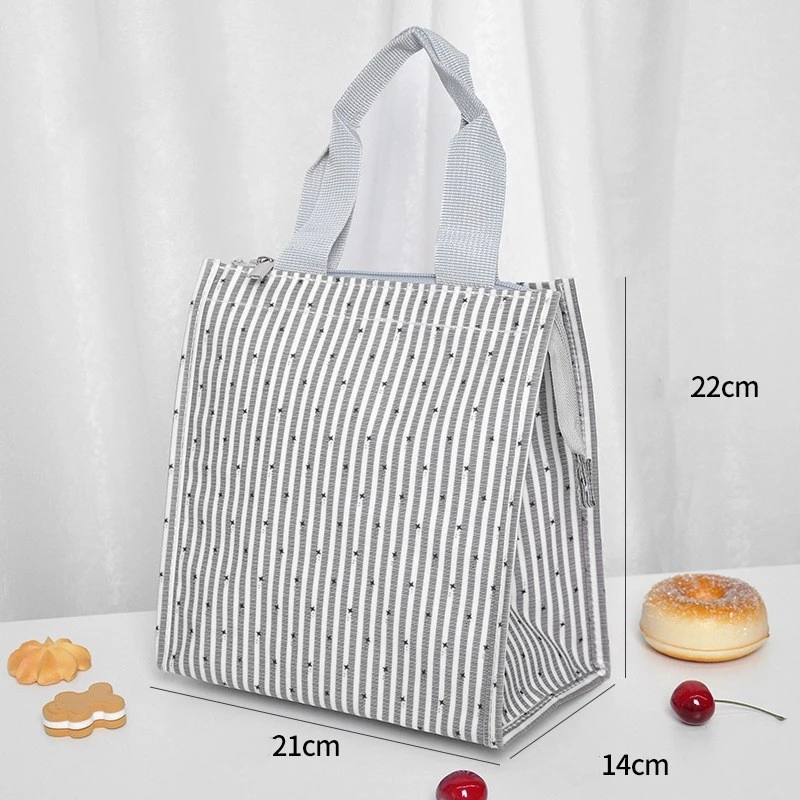 2023 New Large Capacity Triangle Lunch Bag Insulated Food Pouch G For