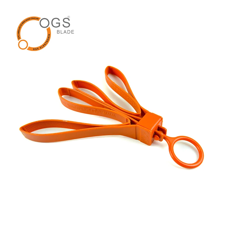 Сжимаемые пластиковые наручники цельнополимерные ремни компактная дизайнерская система блокировки пластиковый галстук