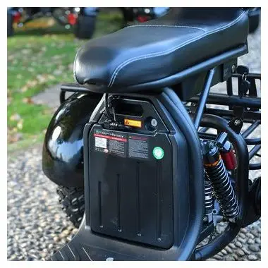 DOTMALL EHoodax 05WQ Electric Tricycles 18 Inch Fat Electric Scooter 2000W Motor 150KG Max Load 20000mAh Battery Black