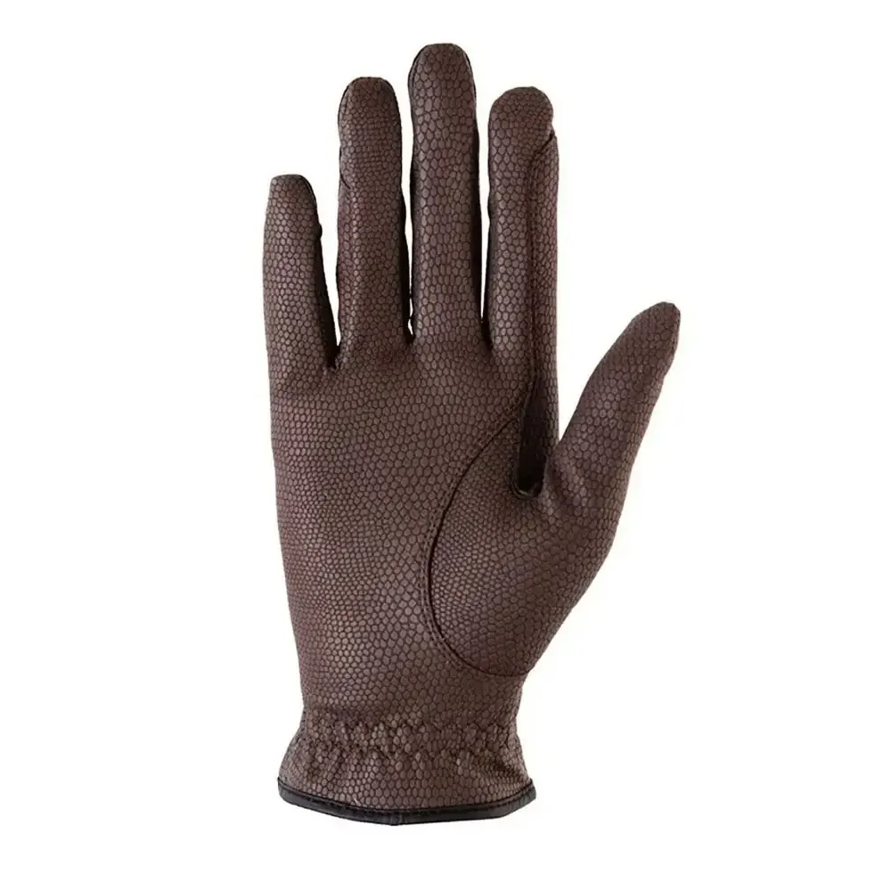 Oem Service Horse Riding Gloves Leather Customized Equestrian Horse Riding Racing Gloves Safety