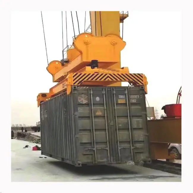 Over height Container Spreader Size Adjustable forklip spreader for container handling