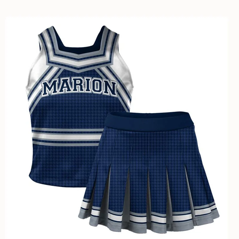 Girl Cheerleading Uniforms Custom Competition Cheer Costumes Design